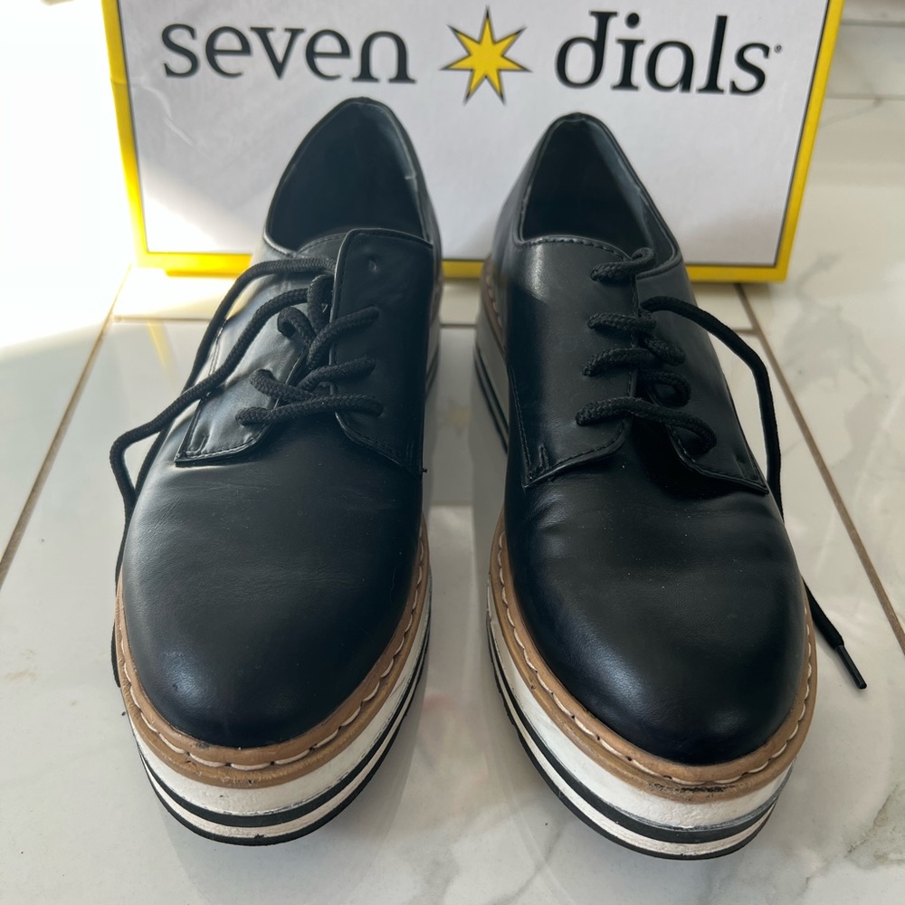 Women’s Seven Dials Benina Platform Laceup Shoes. Size 7.5 - Picture 3 of 8